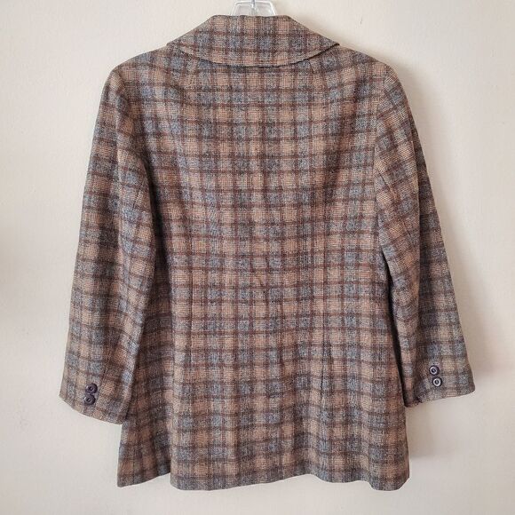 PENDLETON Pure Wool Women's Blazer Jacket Size 8 Vintage Preppy - Picture 4 of 8